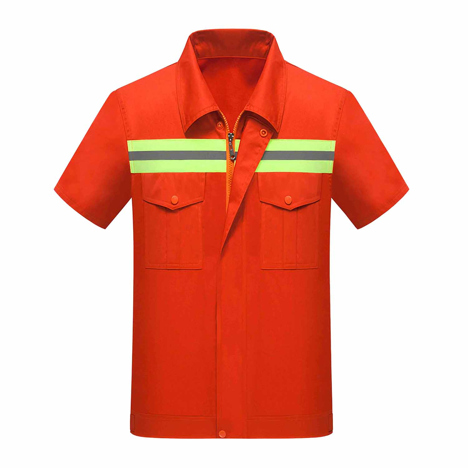 夏季环卫工作服套装定做_订制夏季环卫工作服套装厂家